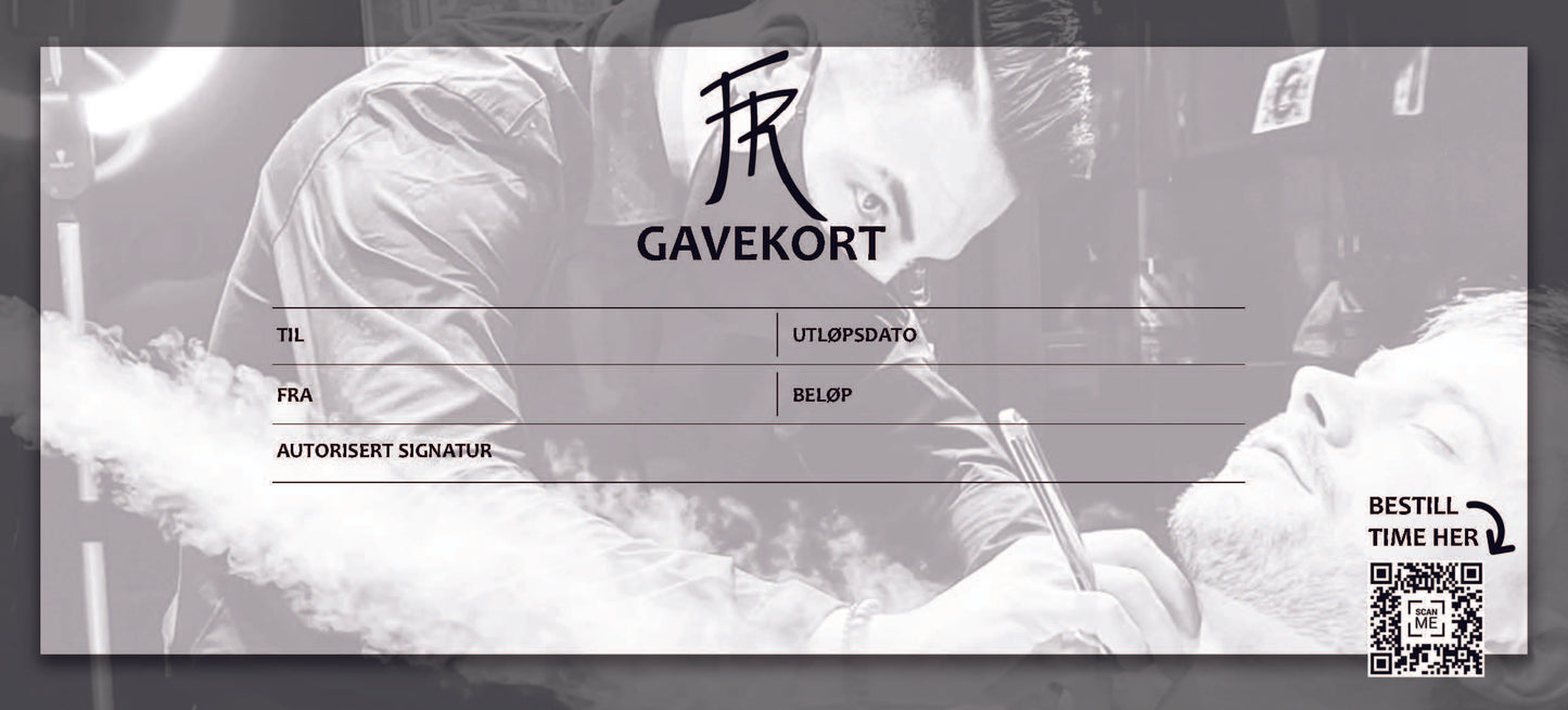 Gavekort Barbershop